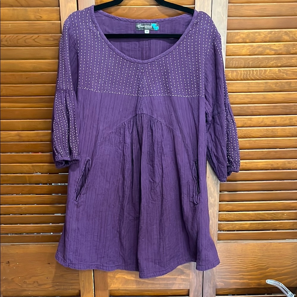 Cocoricooo Women's Linen Cotton Minidress